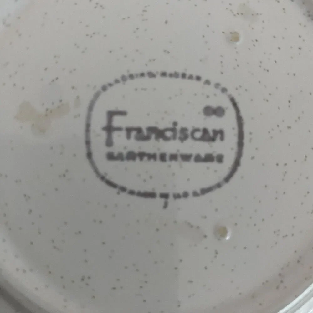 5 Vintage Franciscan Starburst Saucers 6.
